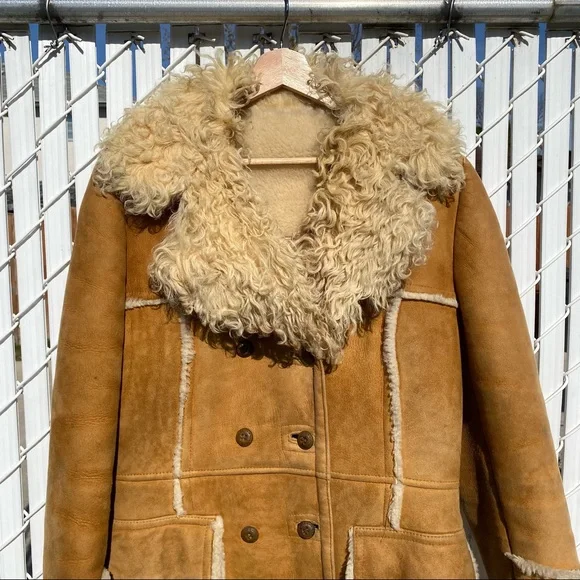 Vintage Sheepskin Penny Lane Jacket - Picture 3 of 16